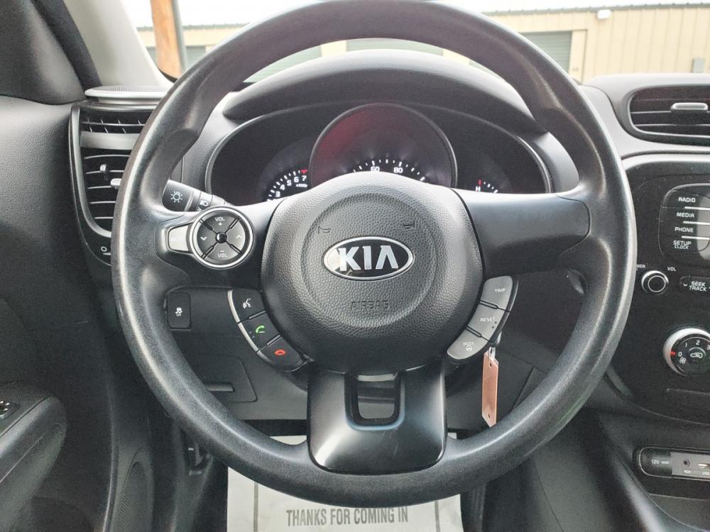 2016 Black Kia Soul (KNDJN2A23G7) with an 1.6L 4Cyl engine, 6-Speed Manual transmission, located at 1600 E Hwy 44, Rapid City, SD, 57703, (605) 716-7878, 44.070232, -103.171410 - Photo #13