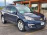 2017 Blue Chevrolet Traverse 1LT (1GNKVGKDXHJ) with an 3.6L V6 SIDI engine, 6-Speed Automatic transmission, located at 1600 E Hwy 44, Rapid City, SD, 57703, (605) 716-7878, 44.070232, -103.171410 - Photo #0