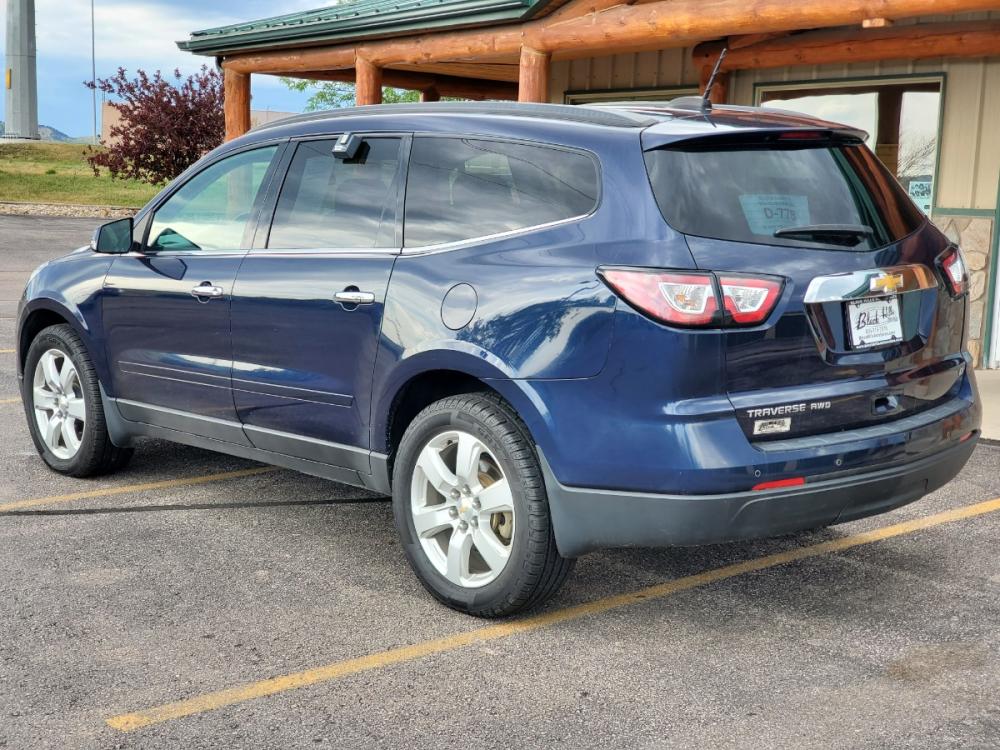 2017 Blue Chevrolet Traverse 1LT (1GNKVGKDXHJ) with an 3.6L V6 SIDI engine, 6-Speed Automatic transmission, located at 1600 E Hwy 44, Rapid City, SD, 57703, (605) 716-7878, 44.070232, -103.171410 - Photo #5