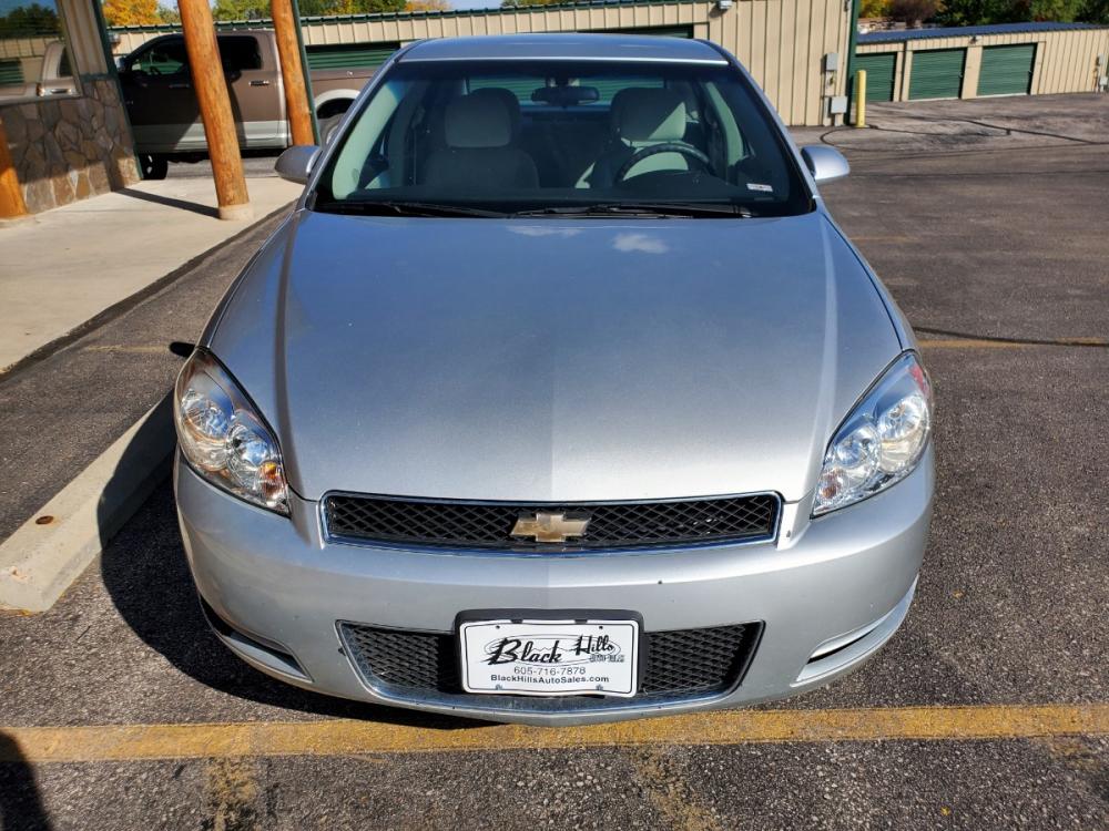 2015 Silver Chevrolet Impala LS (2G1WA5E30F1) with an 3.6L V6 engine, 6-Speed Automatic transmission, located at 1600 E Hwy 44, Rapid City, SD, 57703, (605) 716-7878, 44.070232, -103.171410 - Photo #1