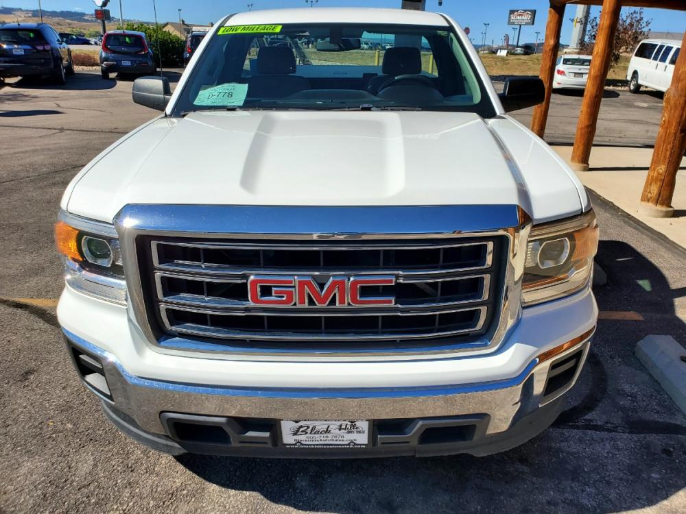 2015 White GMC Sierra 1500 (1GTN1TEC7FZ) with an 5.3L V8 Ecotec3 with Active Fuel Management engine, 6-Speed Automatic Electronically Controlled transmission, located at 1600 E Hwy 44, Rapid City, SD, 57703, (605) 716-7878, 44.070232, -103.171410 - Photo #1