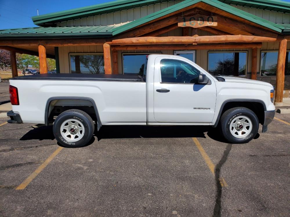 2015 White GMC Sierra 1500 (1GTN1TEC7FZ) with an 5.3L V8 Ecotec3 with Active Fuel Management engine, 6-Speed Automatic Electronically Controlled transmission, located at 1600 E Hwy 44, Rapid City, SD, 57703, (605) 716-7878, 44.070232, -103.171410 - Photo #4