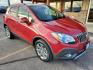 2016 Red Buick Encore Premium (KL4CJHSBXGB) with an 1.4L 4 Cyl Ecotec Turbo VVT DOHC engine, 6-Speed Automatic Electronically Controlled with Overdrive transmission, located at 1600 E Hwy 44, Rapid City, SD, 57703, (605) 716-7878, 44.070232, -103.171410 - Photo #0