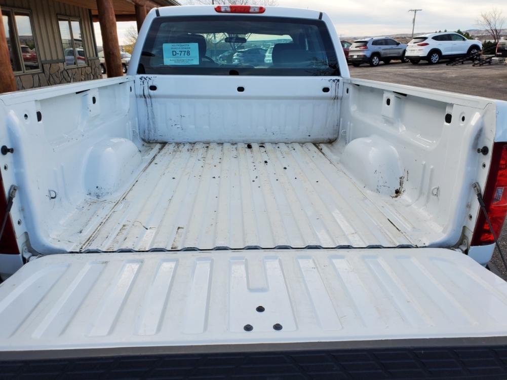 2013 White /Black Chevrolet Silverado 1500 (1GCRKPEA7DZ) with an 4.8L V-8 Vortec VVT SFI engine, 4-Speed Automatic, electronically controlled transmission, located at 1600 E Hwy 44, Rapid City, SD, 57703, (605) 716-7878, 44.070232, -103.171410 - Photo #18