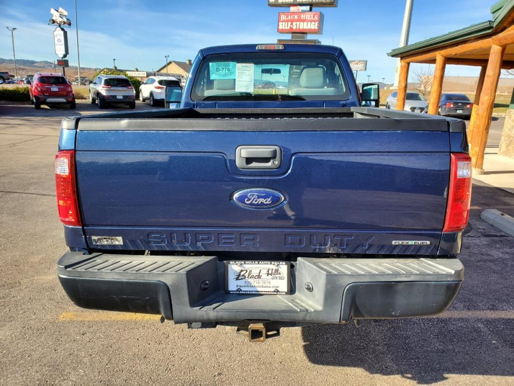 2014 Blue Ford F250 XL (1FTBF2B6XEE) with an 6.2L V8 SOHC EFI engine, 6-Speed Torqshift Automatic w/ OD transmission, located at 1600 E Hwy 44, Rapid City, SD, 57703, (605) 716-7878, 44.070232, -103.171410 - Photo #6