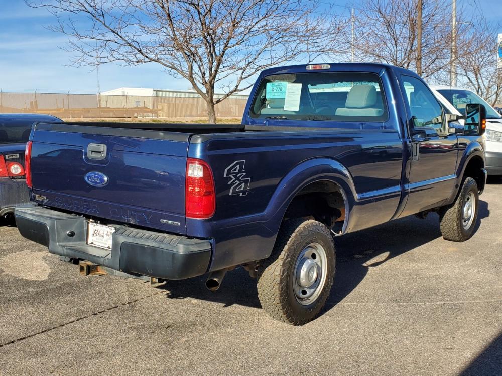 2014 Blue Ford F250 XL (1FTBF2B6XEE) with an 6.2L V8 SOHC EFI engine, 6-Speed Torqshift Automatic w/ OD transmission, located at 1600 E Hwy 44, Rapid City, SD, 57703, (605) 716-7878, 44.070232, -103.171410 - Photo #7