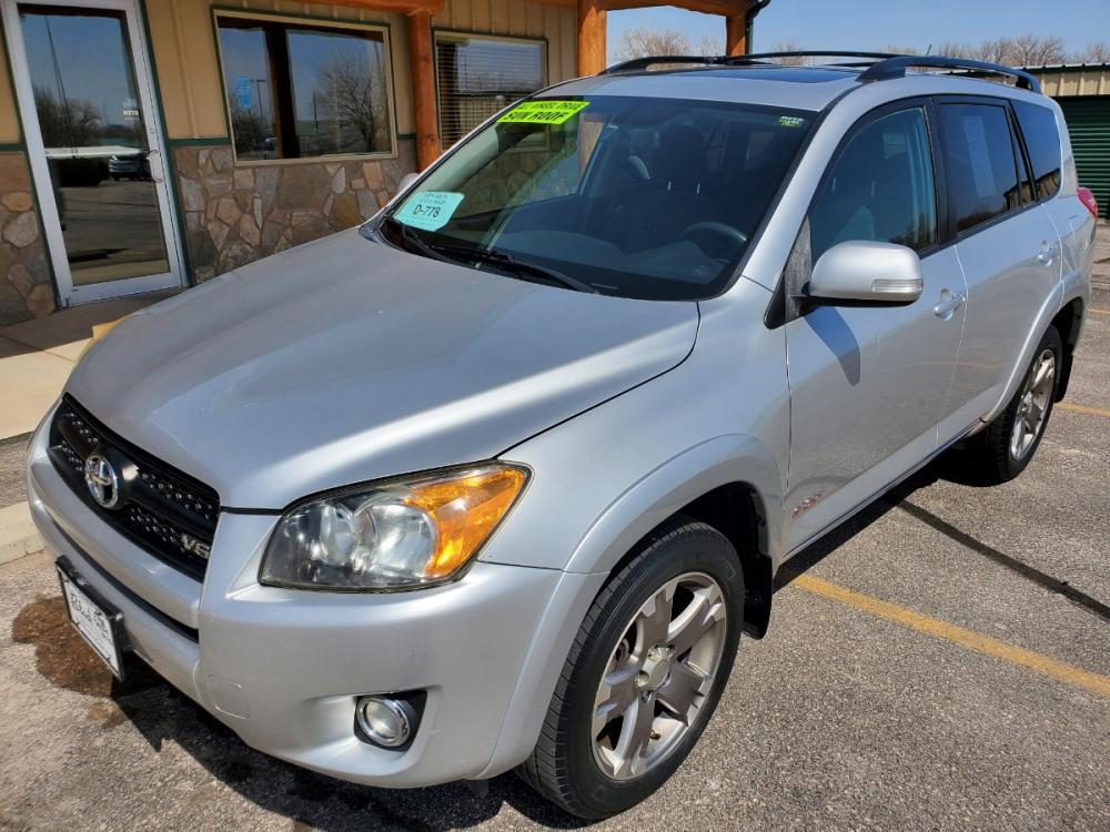 2010 Silver Toyota Rav4 Sport (JTMRK4DV1A5) with an 3.5L V-6 engine, 5-Speed Automatic transmission, located at 1600 E Hwy 44, Rapid City, SD, 57703, (605) 716-7878, 44.070232, -103.171410 - Photo #2