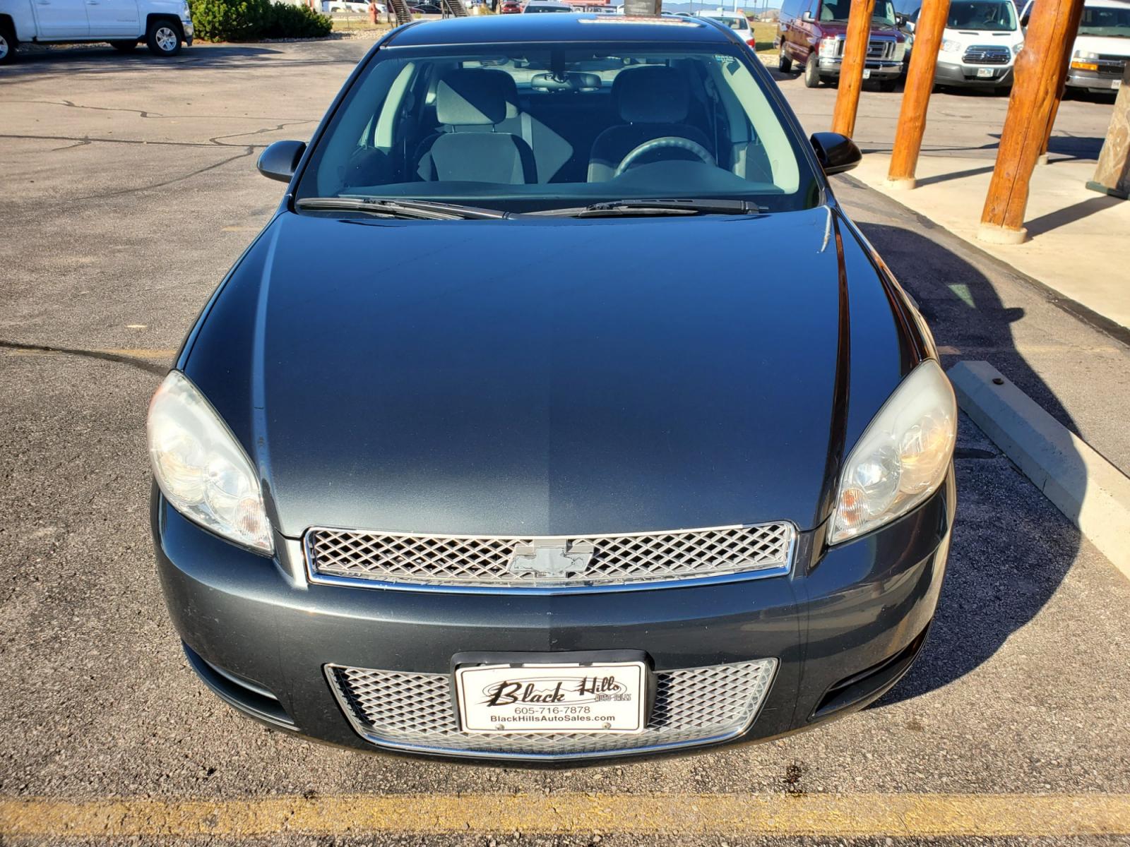 2014 Gray /Gray Chevrolet Impala Limited LS (2G1WA5E37E1) with an 3.6L V-6 engine, 6-Speed Automatic transmission, located at 1600 E Hwy 44, Rapid City, SD, 57703, (605) 716-7878, 44.070232, -103.171410 - Photo #1