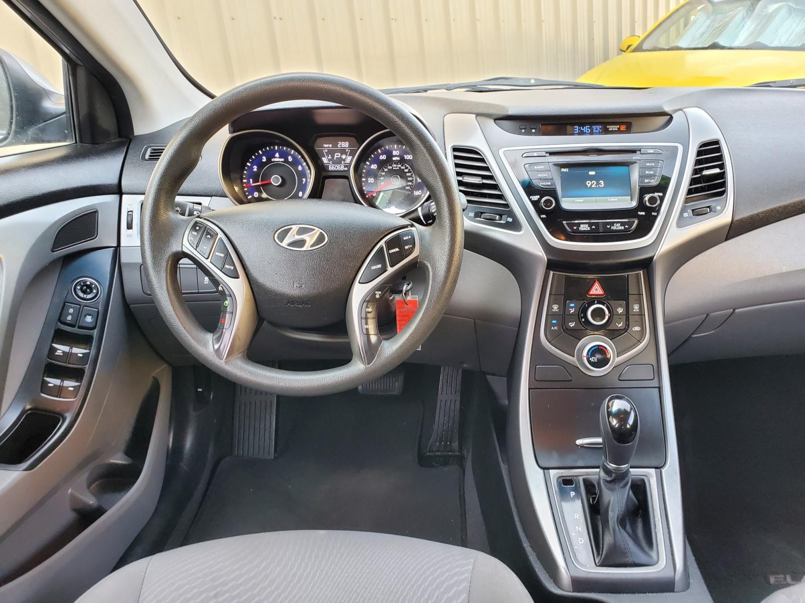 2015 Gray /Gray Hyundai Elantra SE (5NPDH4AE0FH) with an 1.8L 4 Cyl engine, 6-Speed Automatic transmission, located at 1600 E Hwy 44, Rapid City, SD, 57703, (605) 716-7878, 44.070232, -103.171410 - Photo #12
