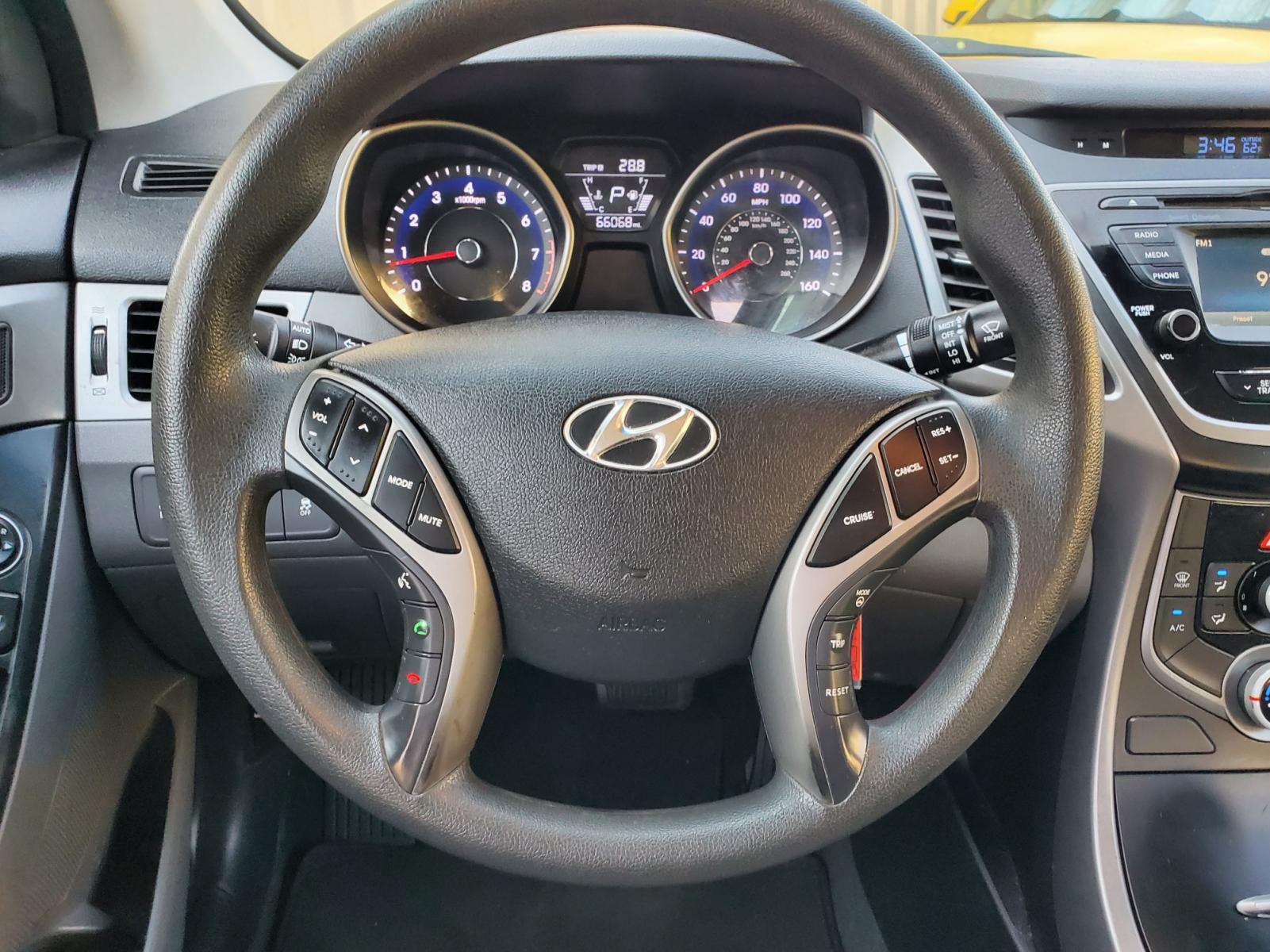 2015 Gray /Gray Hyundai Elantra SE (5NPDH4AE0FH) with an 1.8L 4 Cyl engine, 6-Speed Automatic transmission, located at 1600 E Hwy 44, Rapid City, SD, 57703, (605) 716-7878, 44.070232, -103.171410 - Photo #14