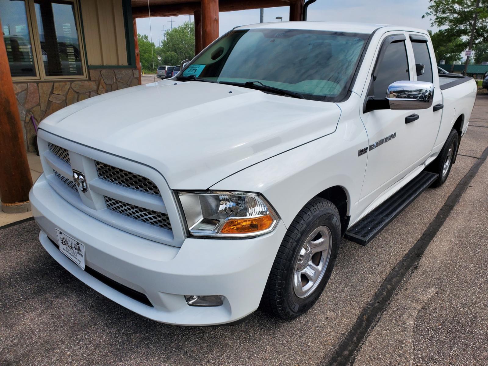 2012 White Ram 1500 Express (1C6RD6FT3CS) with an 5.7L V8 HEMI Multi-Displacement VVT engine, 6-Speed Automatic transmission, located at 1600 E Hwy 44, Rapid City, SD, 57703, (605) 716-7878, 44.070232, -103.171410 - Photo #2