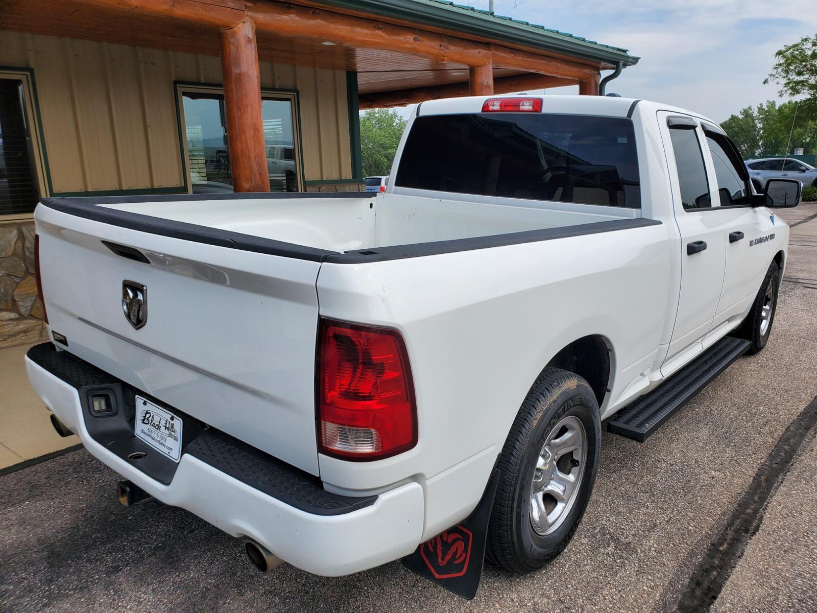 2012 White Ram 1500 Express (1C6RD6FT3CS) with an 5.7L V8 HEMI Multi-Displacement VVT engine, 6-Speed Automatic transmission, located at 1600 E Hwy 44, Rapid City, SD, 57703, (605) 716-7878, 44.070232, -103.171410 - Photo #5