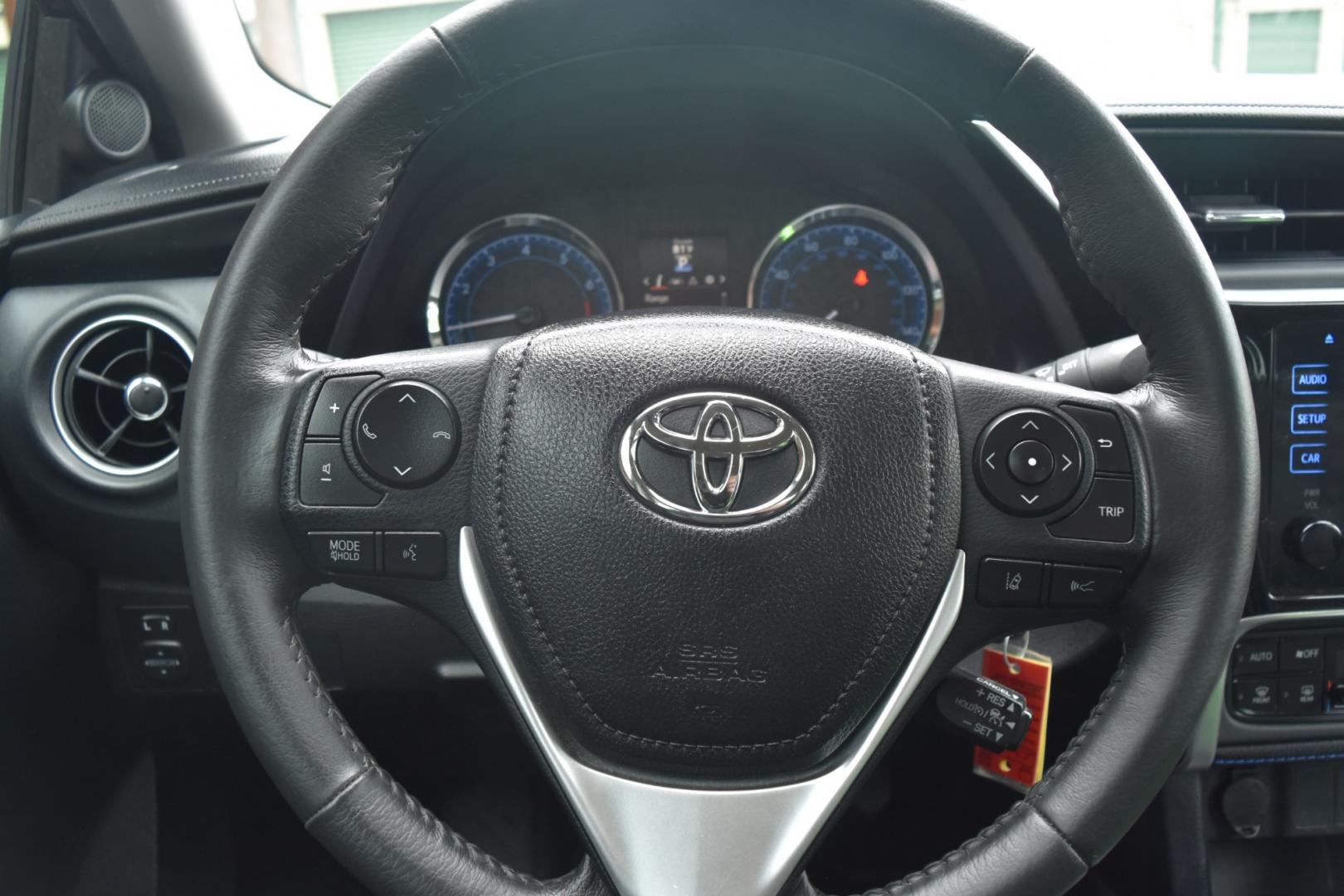2017 Black Toyota Corolla SE (2T1BURHE5HC) with an 1.8L 4 Cyl engine, AV-S7 Automatic transmission, located at 1600 E Hwy 44, Rapid City, SD, 57703, (605) 716-7878, 44.070232, -103.171410 - Photo#14