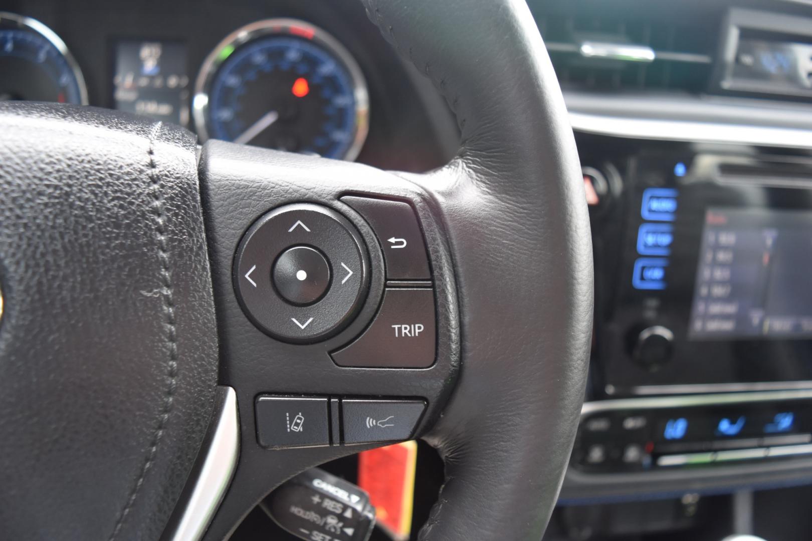 2017 Black Toyota Corolla SE (2T1BURHE5HC) with an 1.8L 4 Cyl engine, AV-S7 Automatic transmission, located at 1600 E Hwy 44, Rapid City, SD, 57703, (605) 716-7878, 44.070232, -103.171410 - Photo#17