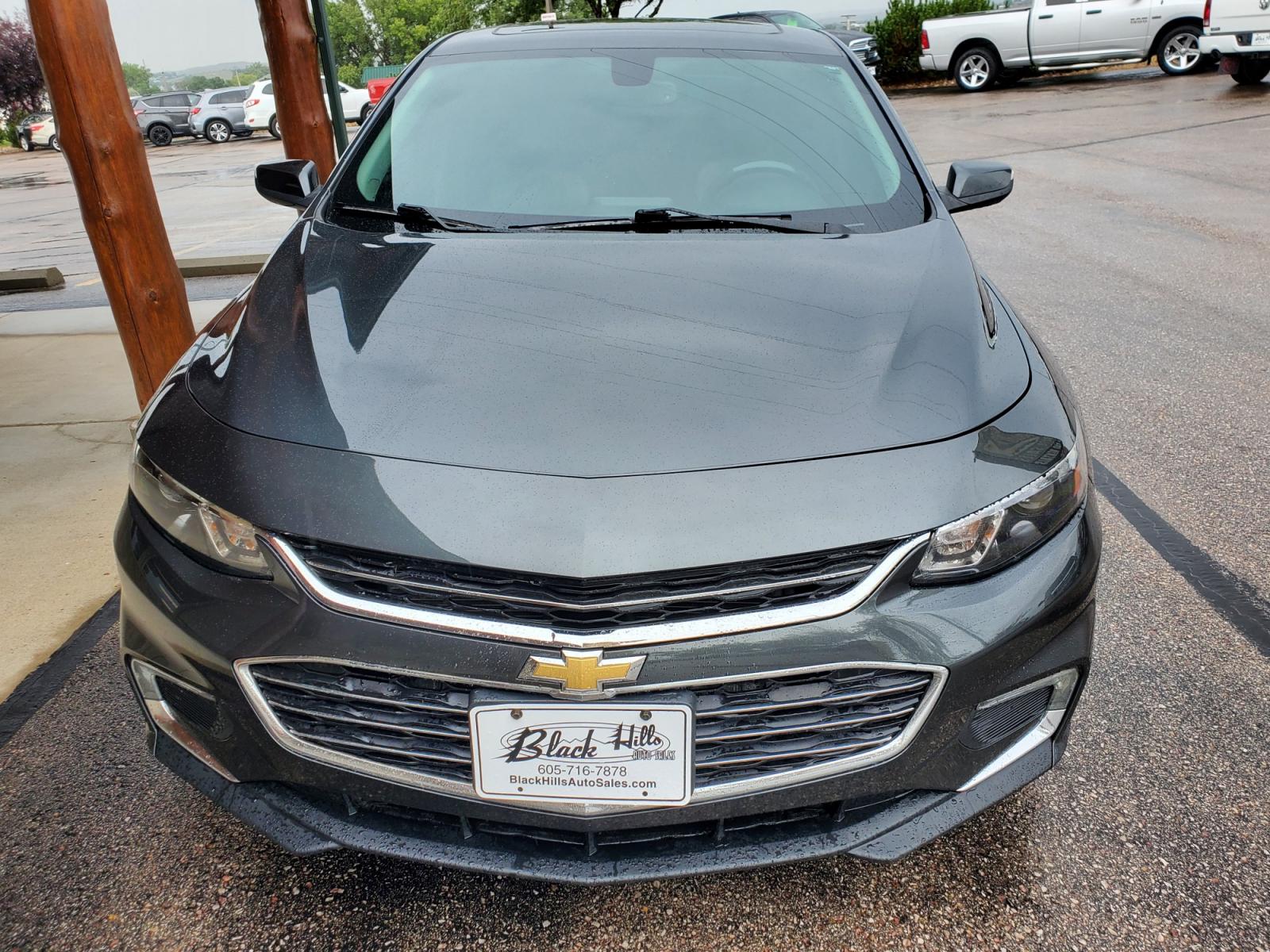 2017 Gray /Black Chevrolet Malibu Premier (1G1ZH5SX9HF) with an 2.0L 4 Cyl Turbo DOHC SIDI engine, 9-Speed Automatic transmission, located at 1600 E Hwy 44, Rapid City, SD, 57703, (605) 716-7878, 44.070232, -103.171410 - Photo #1
