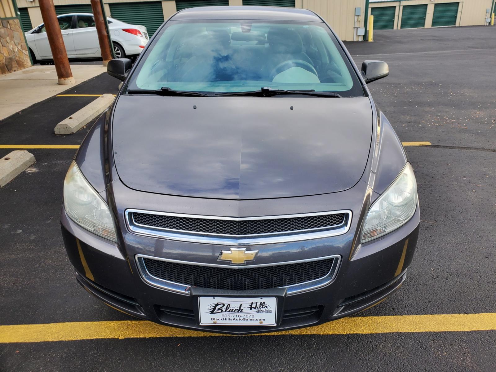 2012 Gray /Lt Gray Chevrolet Malibu LS (1G1ZA5EU9CF) with an 2.4L 4 Cyl Ecotec DOHC 16, Valve Variable Valve Timing, MFI engine, 6-Speed Automatic transmission, located at 1600 E Hwy 44, Rapid City, SD, 57703, (605) 716-7878, 44.070232, -103.171410 - Photo #1