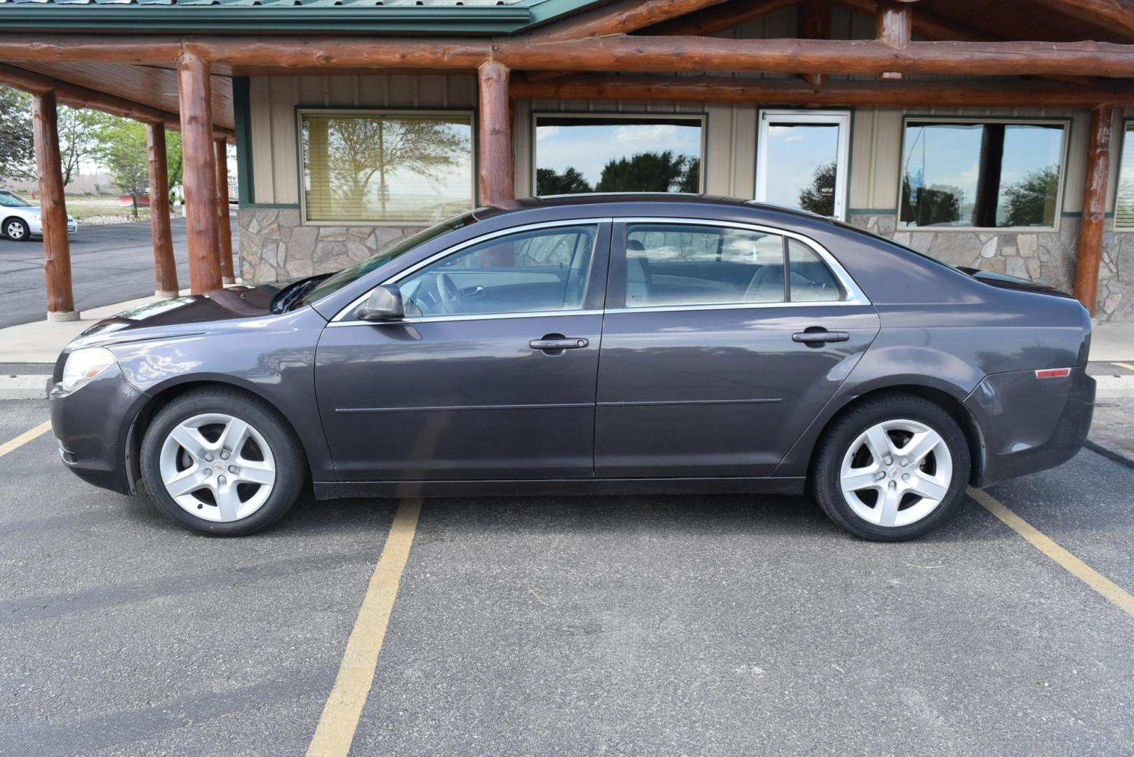 2012 Gray /Lt Gray Chevrolet Malibu LS (1G1ZA5EU9CF) with an 2.4L 4 Cyl Ecotec DOHC 16, Valve Variable Valve Timing, MFI engine, 6-Speed Automatic transmission, located at 1600 E Hwy 44, Rapid City, SD, 57703, (605) 716-7878, 44.070232, -103.171410 - Photo#4