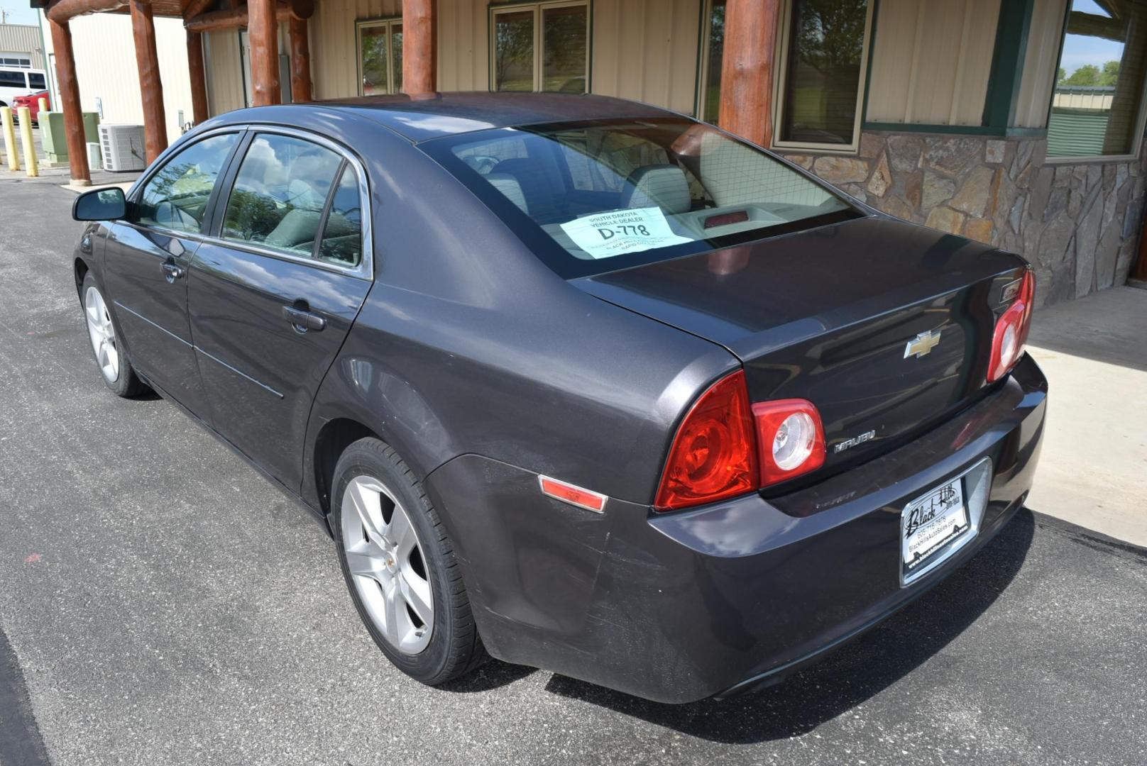 2012 Gray /Lt Gray Chevrolet Malibu LS (1G1ZA5EU9CF) with an 2.4L 4 Cyl Ecotec DOHC 16, Valve Variable Valve Timing, MFI engine, 6-Speed Automatic transmission, located at 1600 E Hwy 44, Rapid City, SD, 57703, (605) 716-7878, 44.070232, -103.171410 - Photo#6