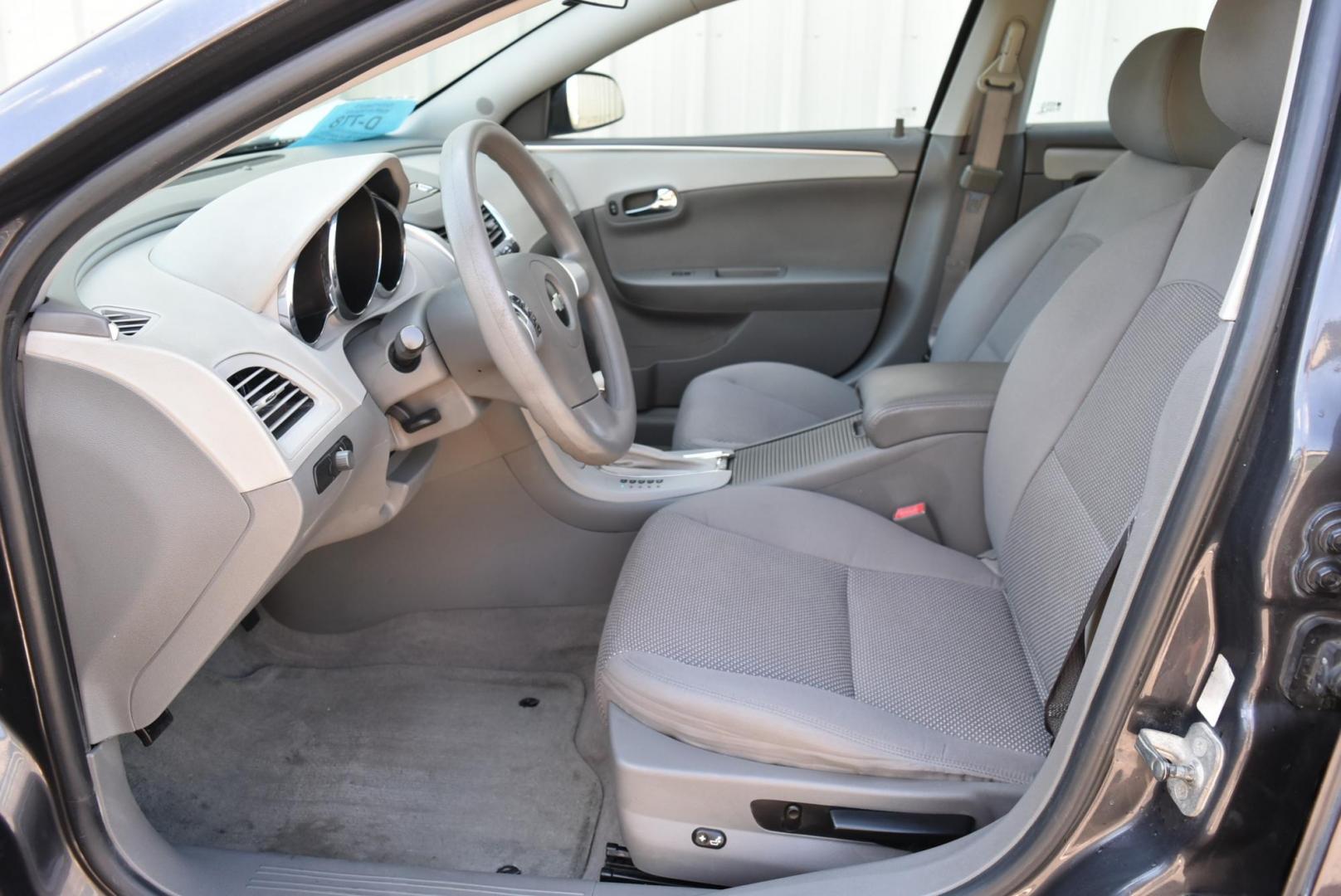 2012 Gray /Lt Gray Chevrolet Malibu LS (1G1ZA5EU9CF) with an 2.4L 4 Cyl Ecotec DOHC 16, Valve Variable Valve Timing, MFI engine, 6-Speed Automatic transmission, located at 1600 E Hwy 44, Rapid City, SD, 57703, (605) 716-7878, 44.070232, -103.171410 - Photo#9