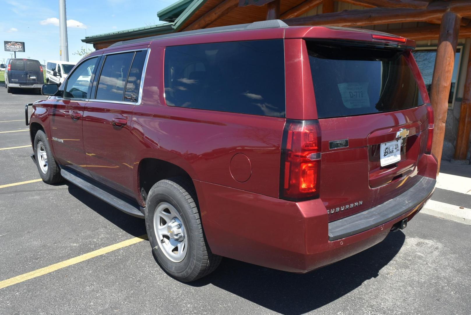 2019 Maroon /Black Chevrolet Suburban LS Fleet (1GNSKKKCXKR) with an 5.3L V-8 engine, 6-Speed Automatic transmission, located at 1600 E Hwy 44, Rapid City, SD, 57703, (605) 716-7878, 44.070232, -103.171410 - Photo#8
