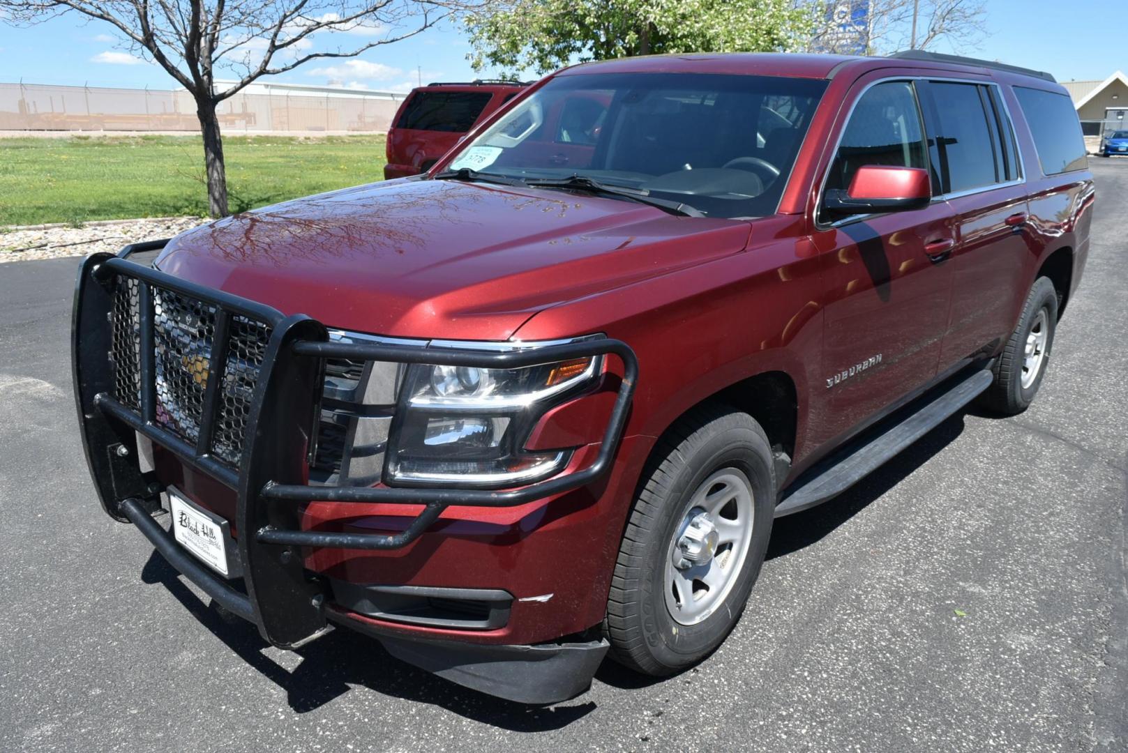 2019 Maroon /Black Chevrolet Suburban LS Fleet (1GNSKKKCXKR) with an 5.3L V-8 engine, 6-Speed Automatic transmission, located at 1600 E Hwy 44, Rapid City, SD, 57703, (605) 716-7878, 44.070232, -103.171410 - Photo#3