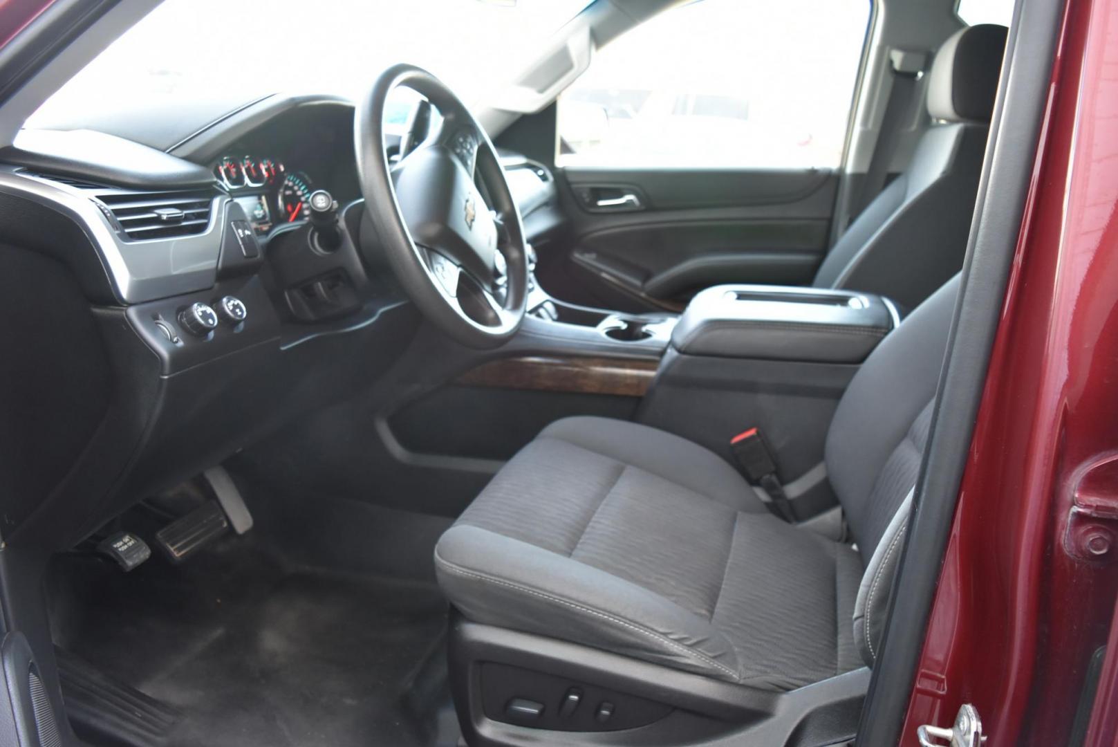 2019 Maroon /Black Chevrolet Suburban LS Fleet (1GNSKKKCXKR) with an 5.3L V-8 engine, 6-Speed Automatic transmission, located at 1600 E Hwy 44, Rapid City, SD, 57703, (605) 716-7878, 44.070232, -103.171410 - Photo#9