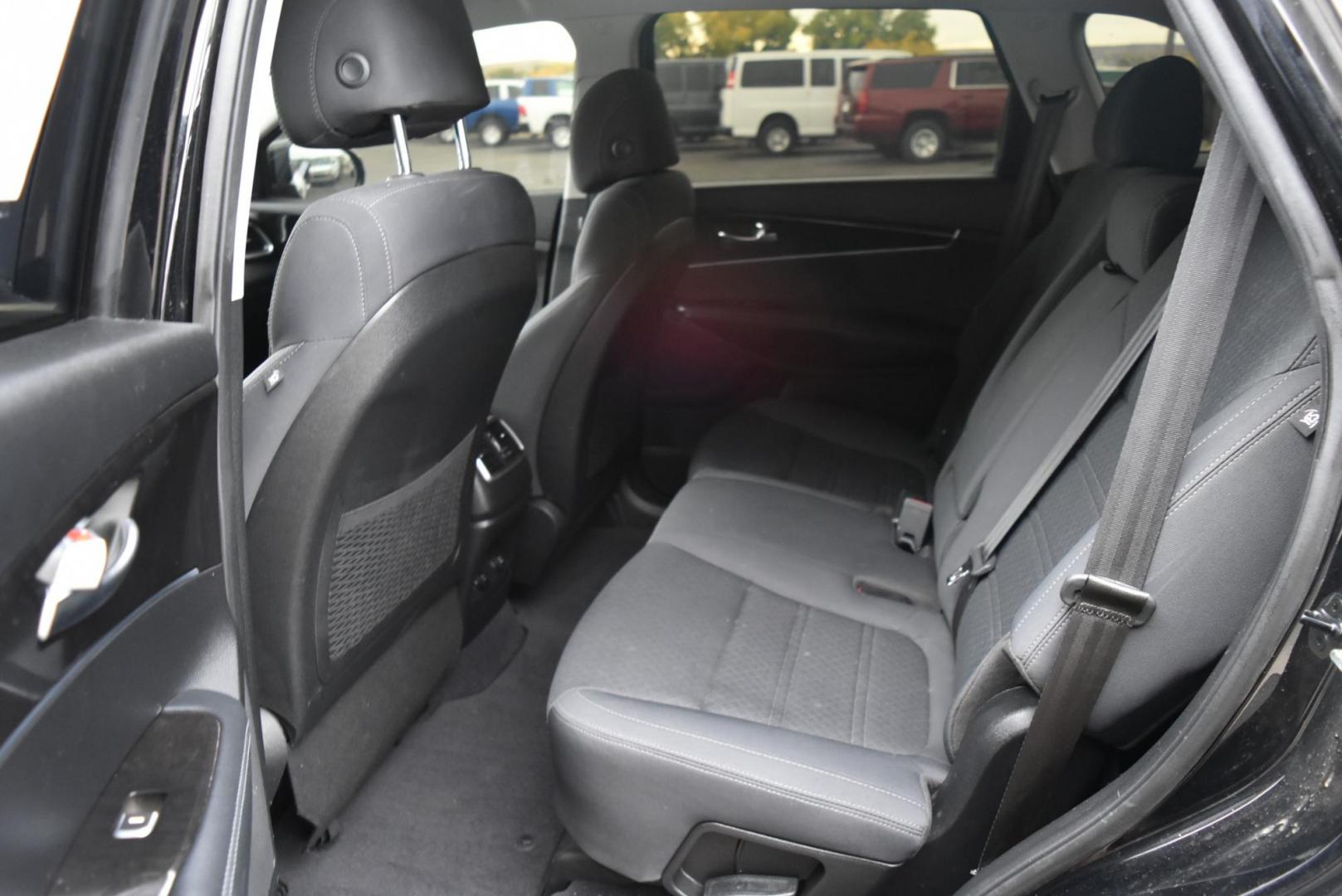 2017 Black Kia Sorento LX (5XYPGDA37HG) with an 2.4L 4 Cyl engine, 6-Speed Automatic w/OD transmission, located at 1600 E Hwy 44, Rapid City, SD, 57703, (605) 716-7878, 44.070232, -103.171410 - Photo#11