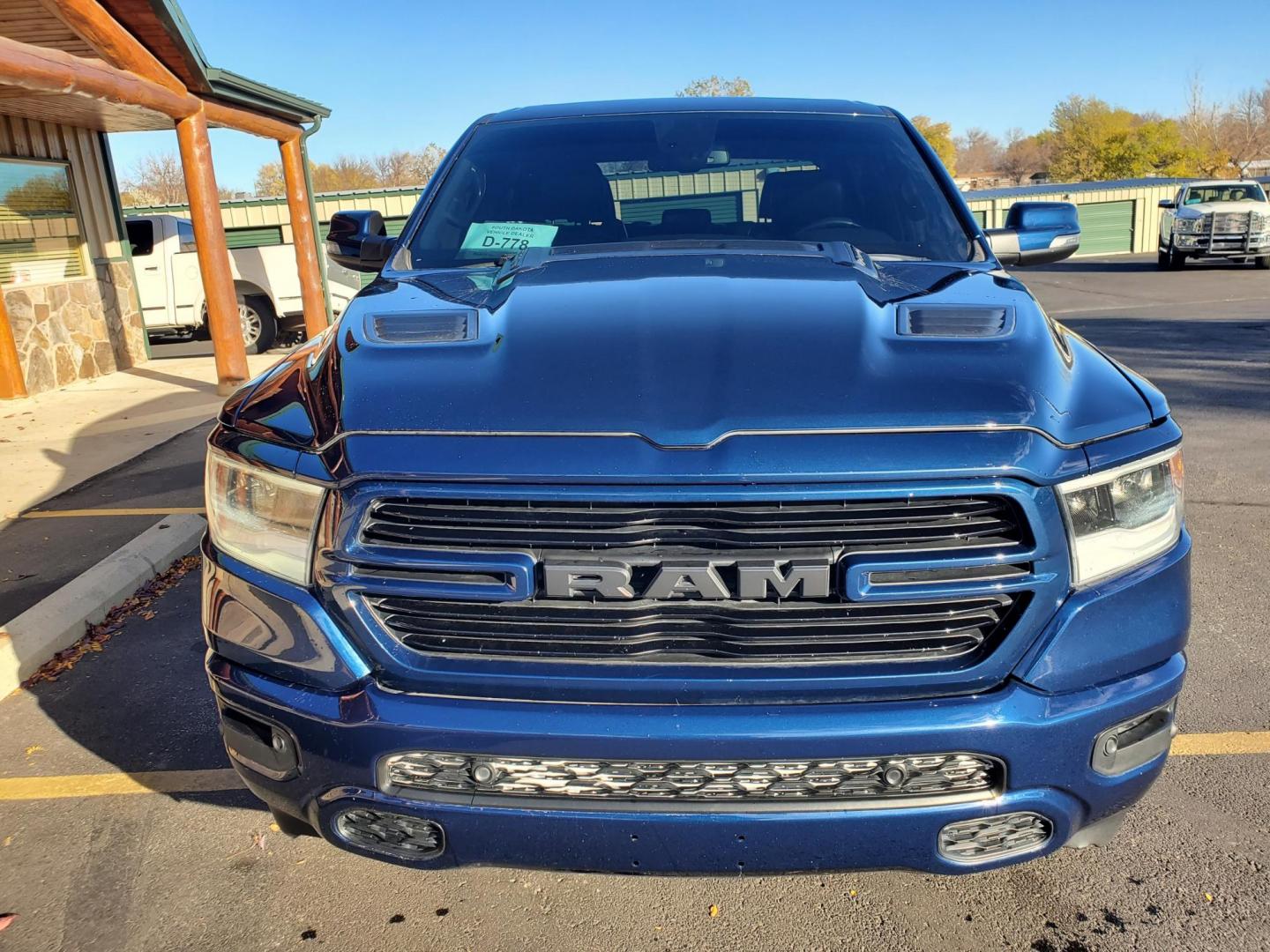 2019 Blue Ram 1500 Rebel (1C6SRFLTXKN) with an 5.7L V-8 "HEMI" engine, 8-Spees Automartic transmission, located at 1600 E Hwy 44, Rapid City, SD, 57703, (605) 716-7878, 44.070232, -103.171410 - Photo#1