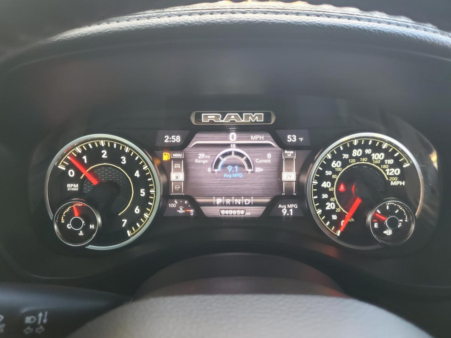 2019 Blue Ram 1500 Rebel (1C6SRFLTXKN) with an 5.7L V-8 "HEMI" engine, 8-Spees Automartic transmission, located at 1600 E Hwy 44, Rapid City, SD, 57703, (605) 716-7878, 44.070232, -103.171410 - Photo#17
