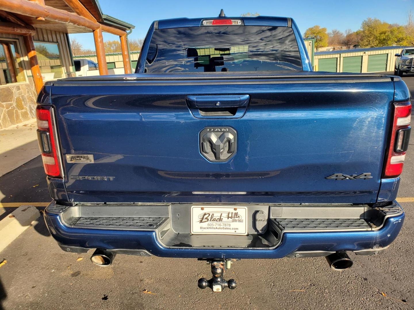 2019 Blue Ram 1500 Rebel (1C6SRFLTXKN) with an 5.7L V-8 "HEMI" engine, 8-Spees Automartic transmission, located at 1600 E Hwy 44, Rapid City, SD, 57703, (605) 716-7878, 44.070232, -103.171410 - Photo#5