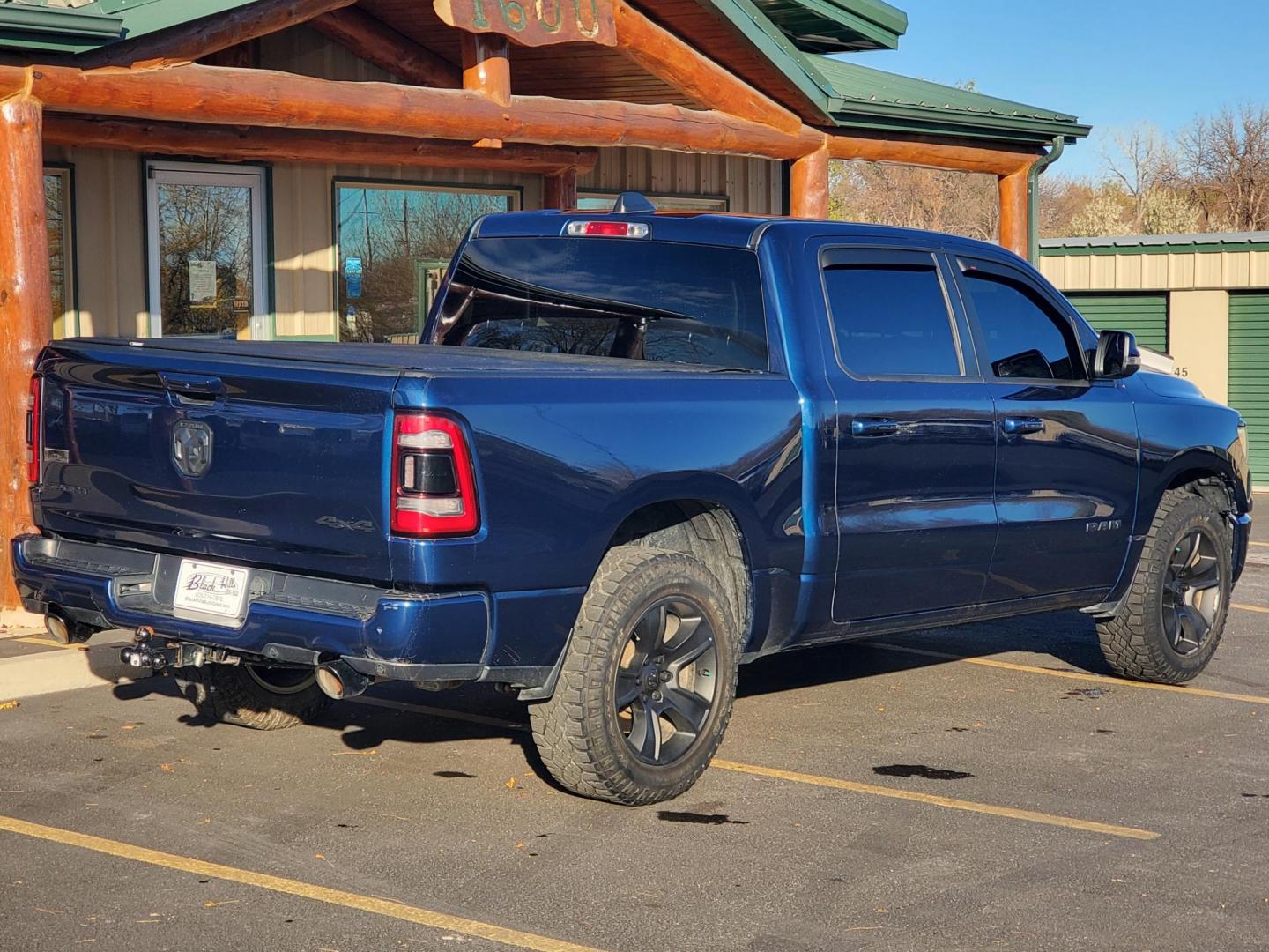2019 Blue Ram 1500 Rebel (1C6SRFLTXKN) with an 5.7L V-8 "HEMI" engine, 8-Spees Automartic transmission, located at 1600 E Hwy 44, Rapid City, SD, 57703, (605) 716-7878, 44.070232, -103.171410 - Photo#7