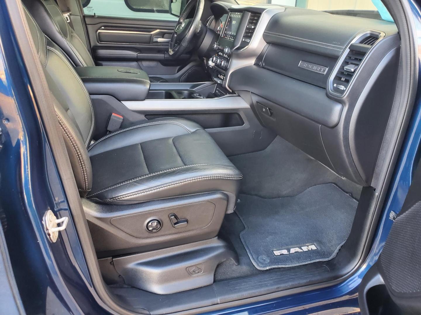 2019 Blue Ram 1500 Rebel (1C6SRFLTXKN) with an 5.7L V-8 "HEMI" engine, 8-Spees Automartic transmission, located at 1600 E Hwy 44, Rapid City, SD, 57703, (605) 716-7878, 44.070232, -103.171410 - Photo#9