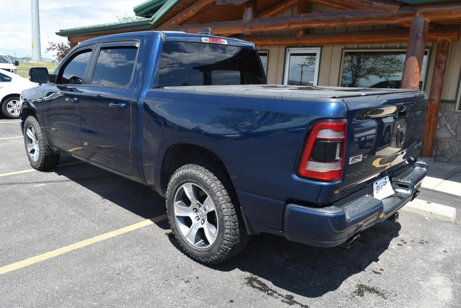 2019 Blue Ram 1500 Rebel (1C6SRFLTXKN) with an 5.7L V-8 "HEMI" engine, 8-Spees Automartic transmission, located at 1600 E Hwy 44, Rapid City, SD, 57703, (605) 716-7878, 44.070232, -103.171410 - Photo#5