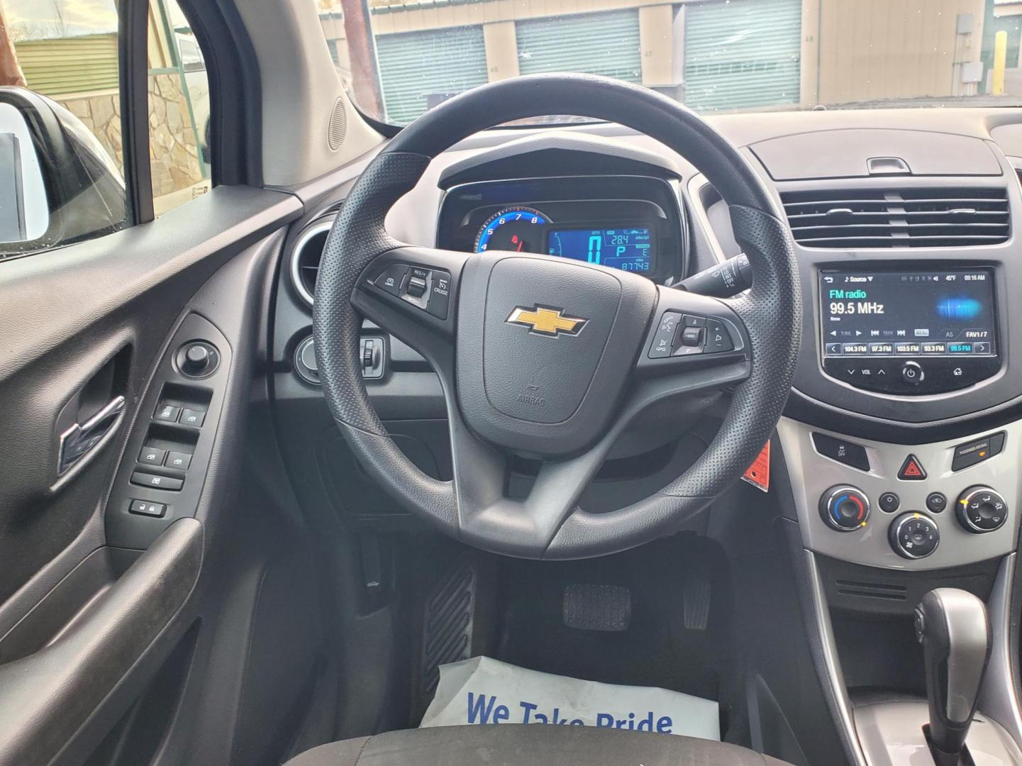 2016 Brown /Black Chevrolet Trax LT (KL7CJPSB9GB) with an 1.4L 4 Cyl Turbo engine, 6-Speed Automatic transmission, located at 1600 E Hwy 44, Rapid City, SD, 57703, (605) 716-7878, 44.070232, -103.171410 - Photo#11