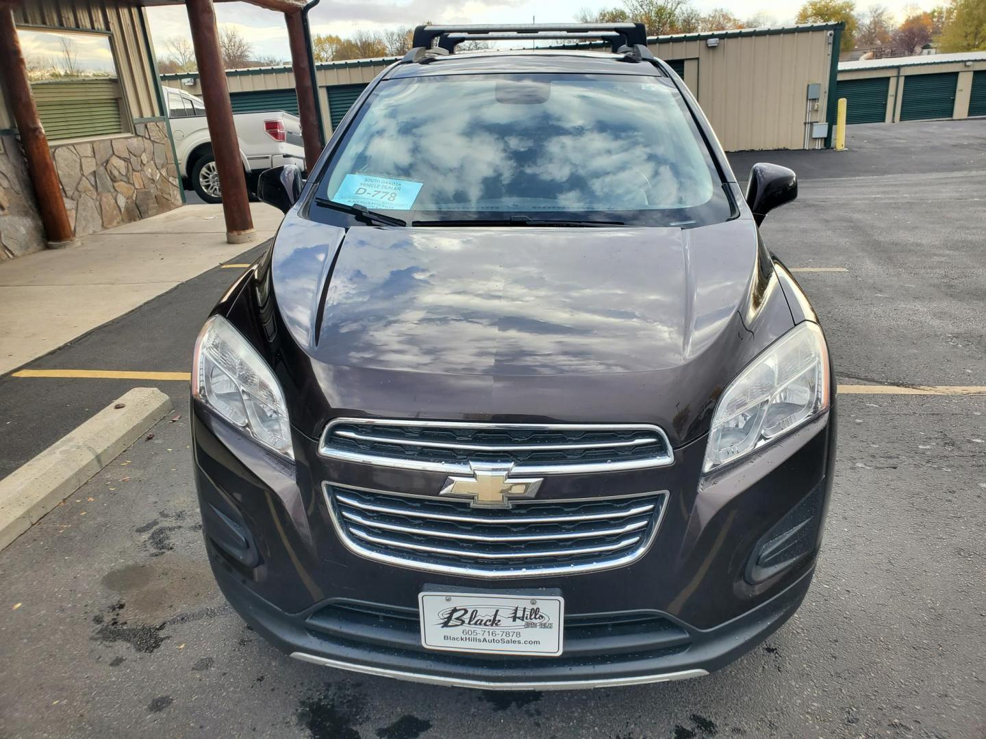 2016 Brown /Black Chevrolet Trax LT (KL7CJPSB9GB) with an 1.4L 4 Cyl Turbo engine, 6-Speed Automatic transmission, located at 1600 E Hwy 44, Rapid City, SD, 57703, (605) 716-7878, 44.070232, -103.171410 - Photo#3