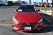 2018 Red /Gray Hyundai Accent SE (3KPC24A36JE) with an 1.6L 4 Cyl engine, 6-Speed Automatic transmission, located at 1600 E Hwy 44, Rapid City, SD, 57703, (605) 716-7878, 44.070232, -103.171410 - Photo#1