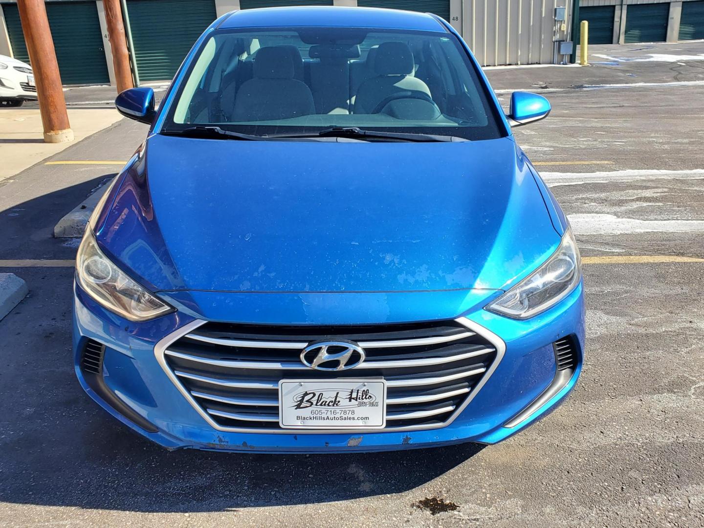 2018 Blue /Gray Hyundai Elantra SEL (5NPD84LF9JH) with an 2.0L 4 Cyl. engine, 6-Speed Automatic w/ OD transmission, located at 1600 E Hwy 44, Rapid City, SD, 57703, (605) 716-7878, 44.070232, -103.171410 - Photo#1