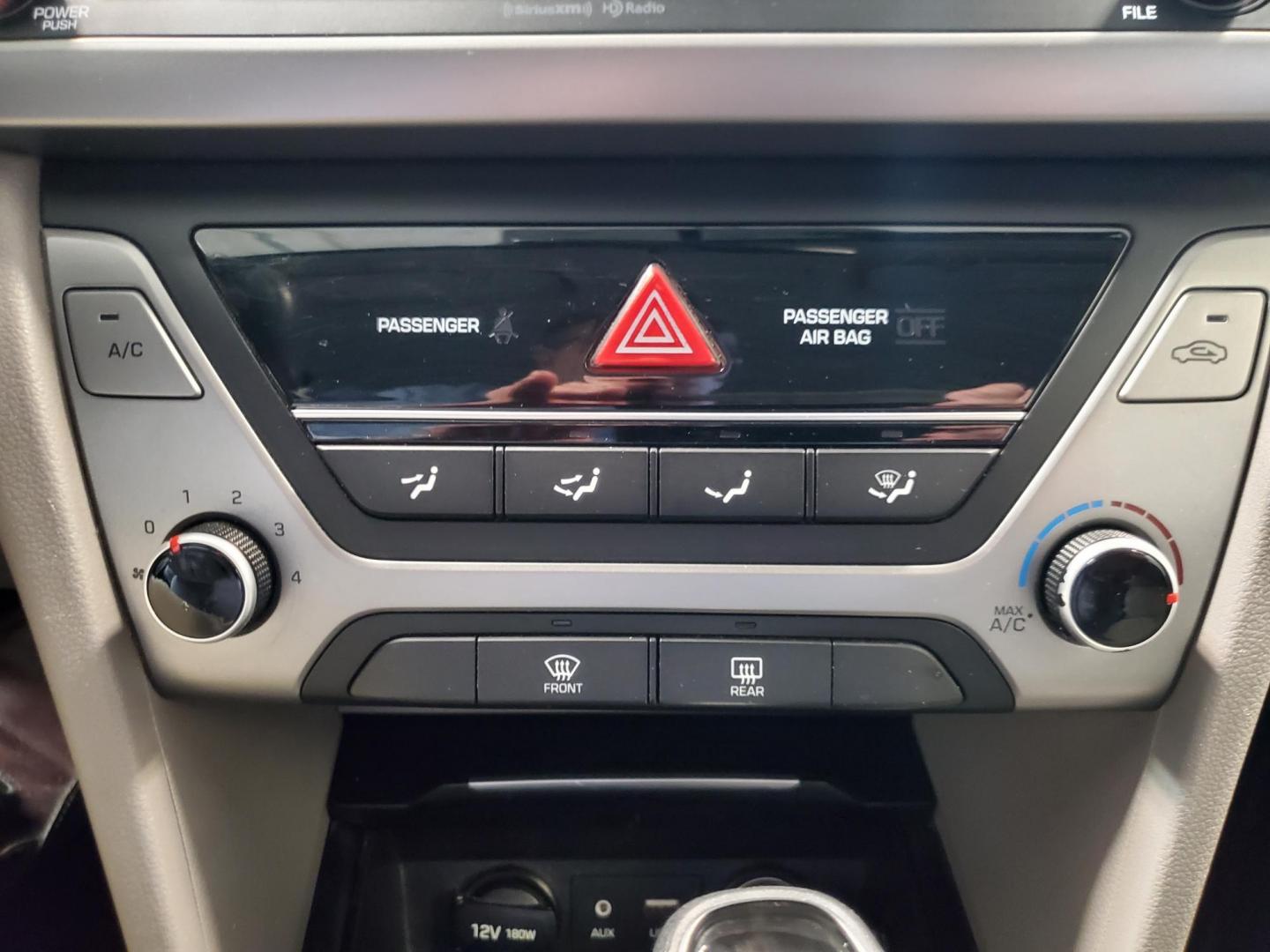 2018 Blue /Gray Hyundai Elantra SEL (5NPD84LF9JH) with an 2.0L 4 Cyl. engine, 6-Speed Automatic w/ OD transmission, located at 1600 E Hwy 44, Rapid City, SD, 57703, (605) 716-7878, 44.070232, -103.171410 - Photo#21
