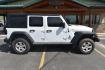 2020 White /Black Jeep Wrangler Sport (1C4HJXDN0LW) with an 2.0L I4 DOHC DI TURBO W/ESS engine, 8-Speed Automatic transmission, located at 1600 E Hwy 44, Rapid City, SD, 57703, (605) 716-7878, 44.070232, -103.171410 - Photo#4