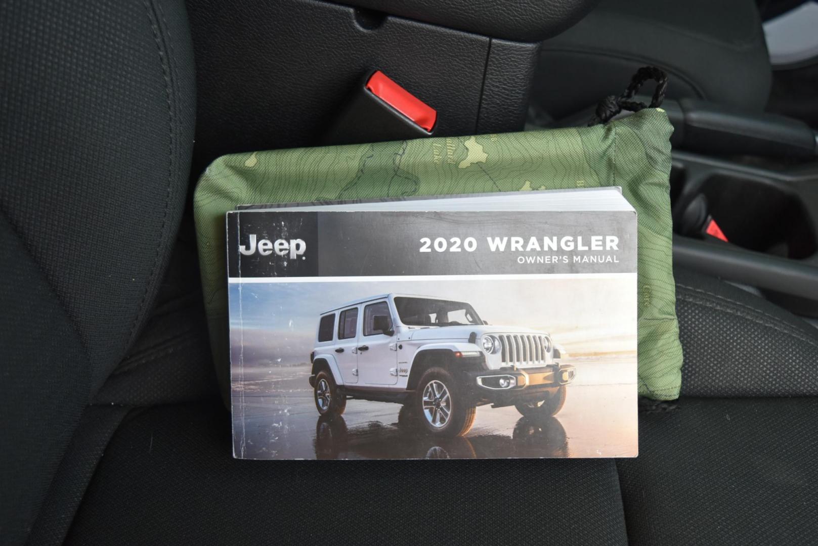 2020 White /Black Jeep Wrangler Sport (1C4HJXDN0LW) with an 2.0L I4 DOHC DI TURBO W/ESS engine, 8-Speed Automatic transmission, located at 1600 E Hwy 44, Rapid City, SD, 57703, (605) 716-7878, 44.070232, -103.171410 - Photo#22