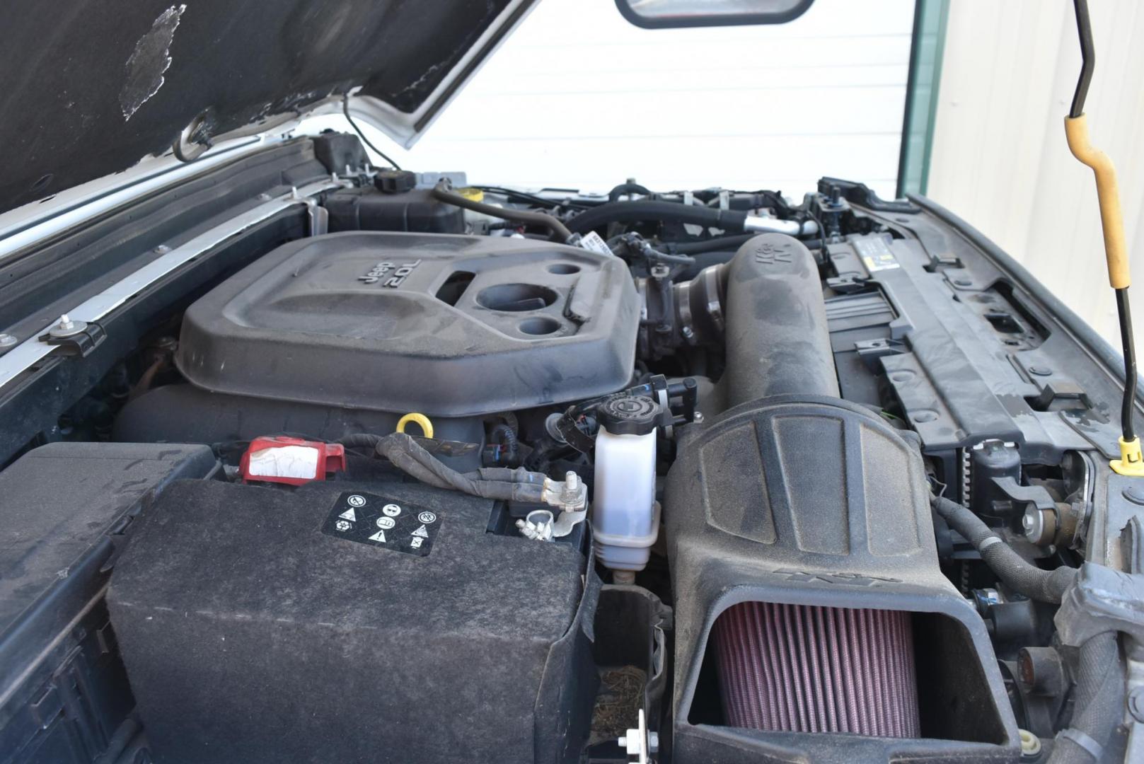 2020 White /Black Jeep Wrangler Sport (1C4HJXDN0LW) with an 2.0L I4 DOHC DI TURBO W/ESS engine, 8-Speed Automatic transmission, located at 1600 E Hwy 44, Rapid City, SD, 57703, (605) 716-7878, 44.070232, -103.171410 - Photo#23