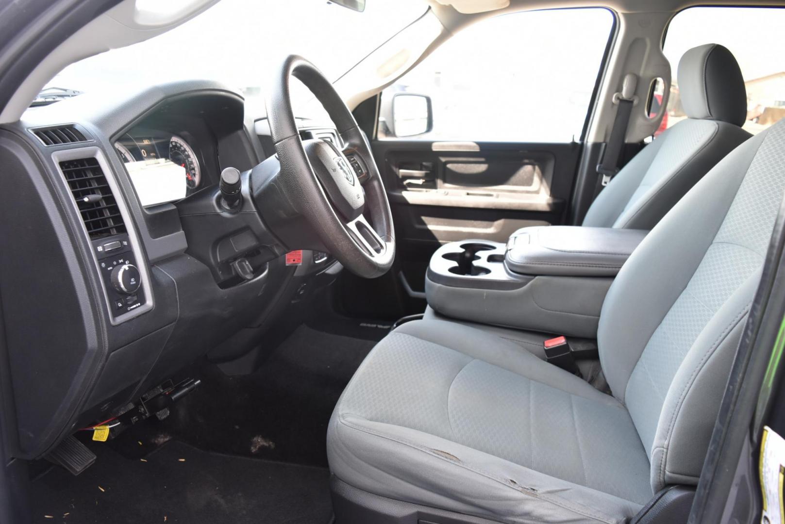 2017 Gray Ram 1500 Express (3C6RR7KT6HG) with an 5.7L V8 HEMI MDS VV engine, 8-Speed Automatic transmission, located at 1600 E Hwy 44, Rapid City, SD, 57703, (605) 716-7878, 44.070232, -103.171410 - Photo#8