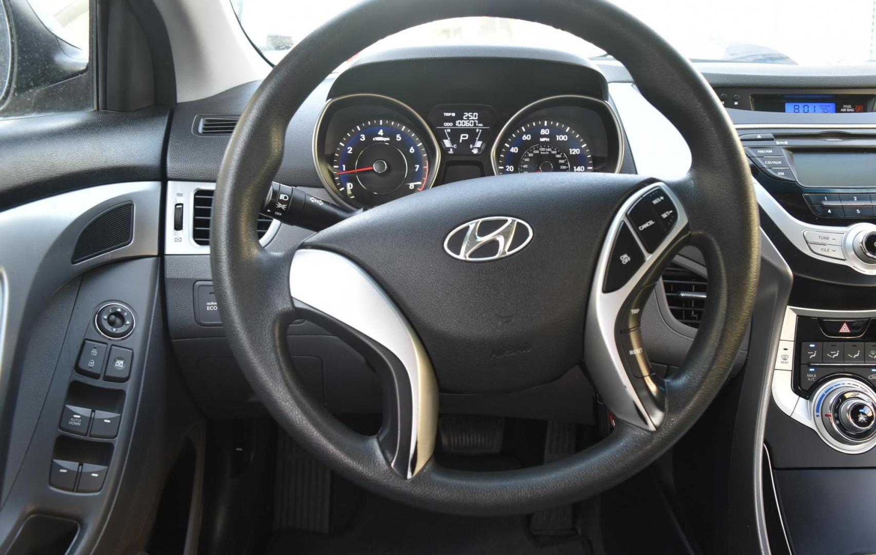 2012 Black /Beige Hyundai Elantra GLS (5NPDH4AE0CH) with an 1.8L 4 Cyl. engine, 6-Speed Automatic transmission, located at 1600 E Hwy 44, Rapid City, SD, 57703, (605) 716-7878, 44.070232, -103.171410 - Photo#14