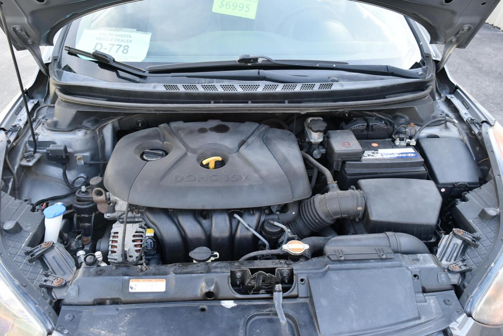 2012 Black /Beige Hyundai Elantra GLS (5NPDH4AE0CH) with an 1.8L 4 Cyl. engine, 6-Speed Automatic transmission, located at 1600 E Hwy 44, Rapid City, SD, 57703, (605) 716-7878, 44.070232, -103.171410 - Photo#21