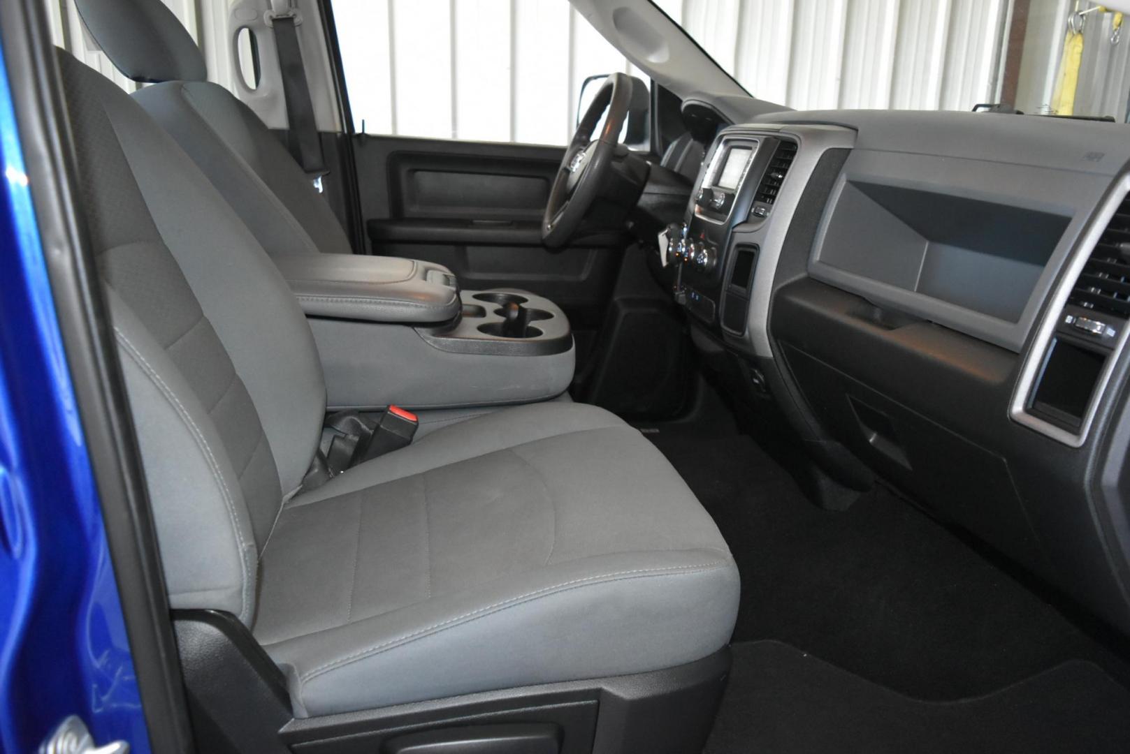 2018 Blue /Black Ram 1500 Express (3C6RR7KT4JG) with an 5.7L V8 HEMI MDS VVT engine, 8-Speed Automatic transmission, located at 1600 E Hwy 44, Rapid City, SD, 57703, (605) 716-7878, 44.070232, -103.171410 - Photo#9