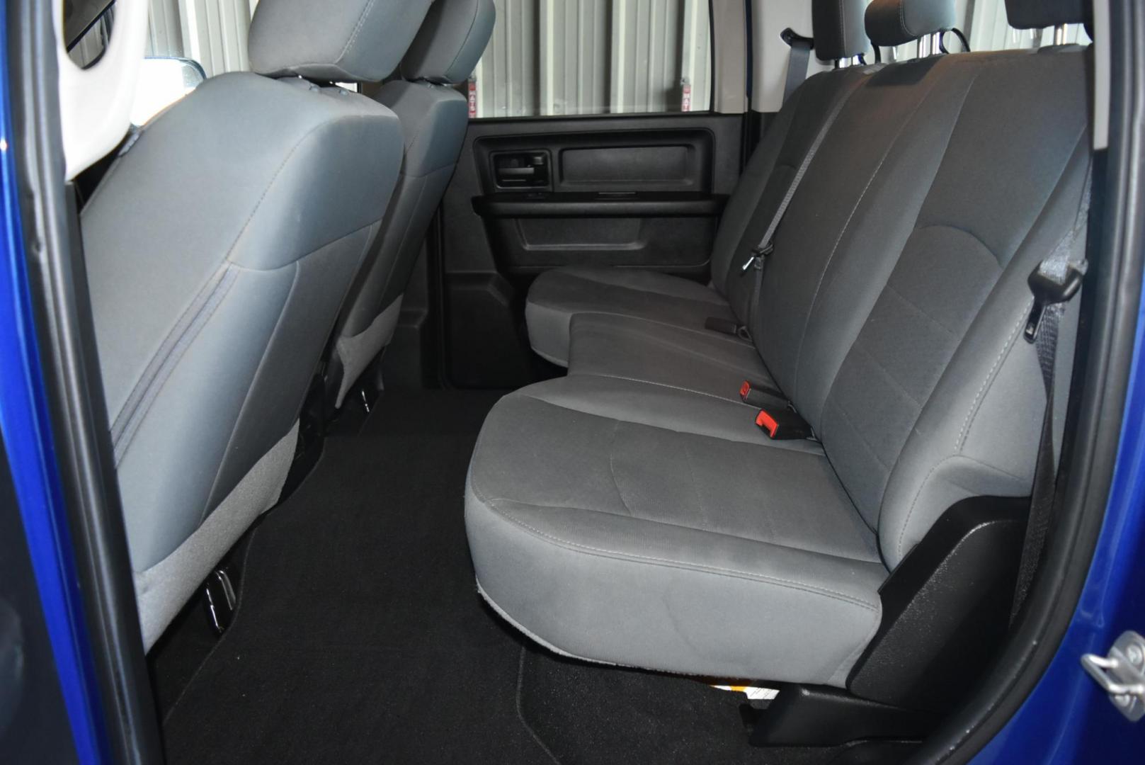 2018 Blue /Black Ram 1500 Express (3C6RR7KT4JG) with an 5.7L V8 HEMI MDS VVT engine, 8-Speed Automatic transmission, located at 1600 E Hwy 44, Rapid City, SD, 57703, (605) 716-7878, 44.070232, -103.171410 - Photo#11
