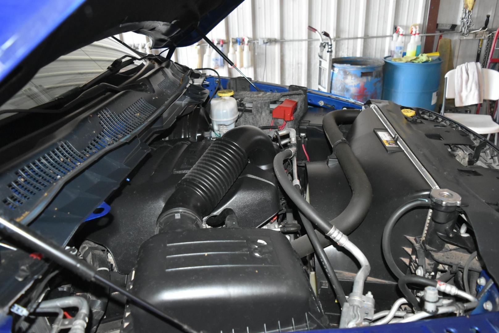 2018 Blue /Black Ram 1500 Express (3C6RR7KT4JG) with an 5.7L V8 HEMI MDS VVT engine, 8-Speed Automatic transmission, located at 1600 E Hwy 44, Rapid City, SD, 57703, (605) 716-7878, 44.070232, -103.171410 - Photo#27