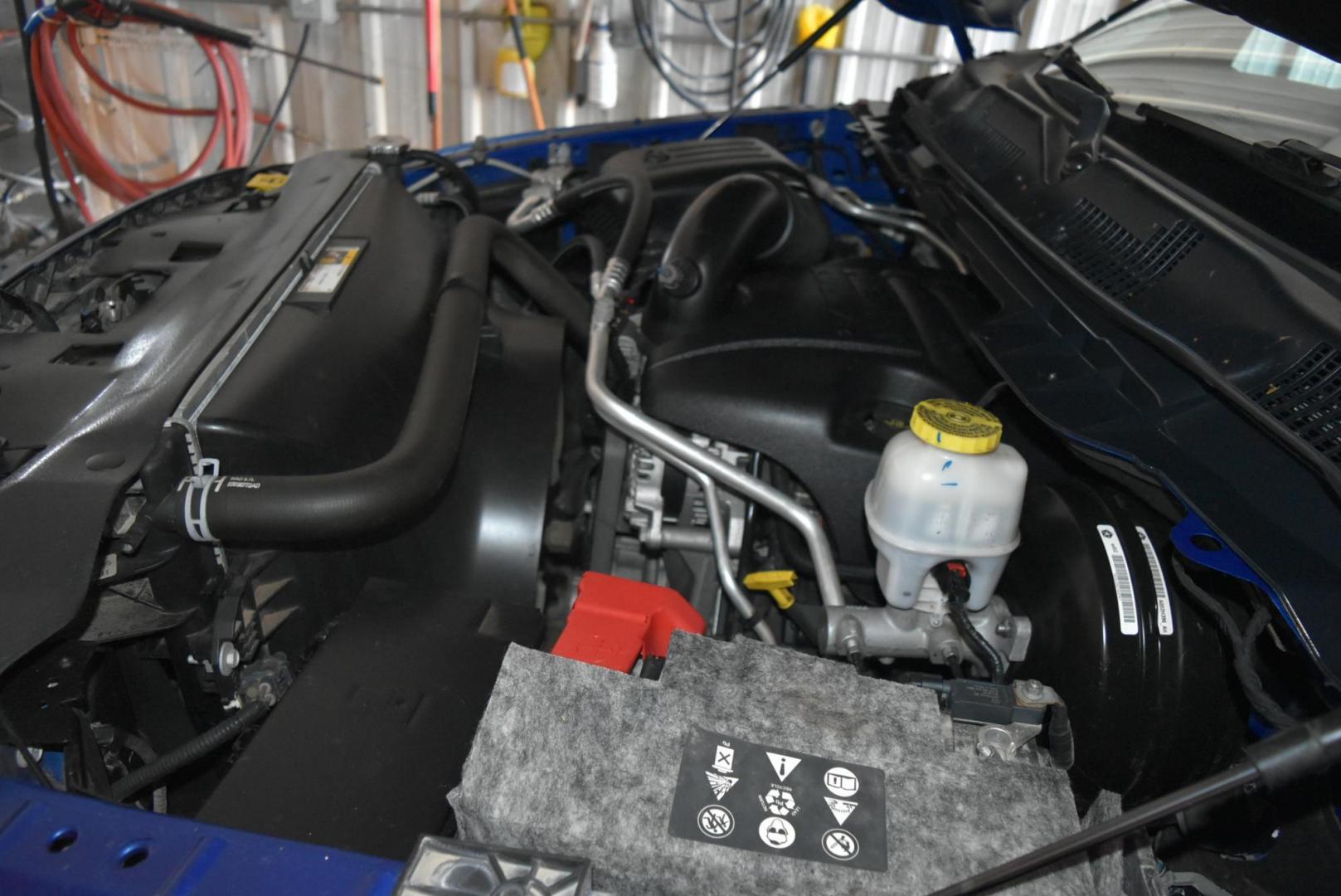 2018 Blue /Black Ram 1500 Express (3C6RR7KT4JG) with an 5.7L V8 HEMI MDS VVT engine, 8-Speed Automatic transmission, located at 1600 E Hwy 44, Rapid City, SD, 57703, (605) 716-7878, 44.070232, -103.171410 - Photo#29
