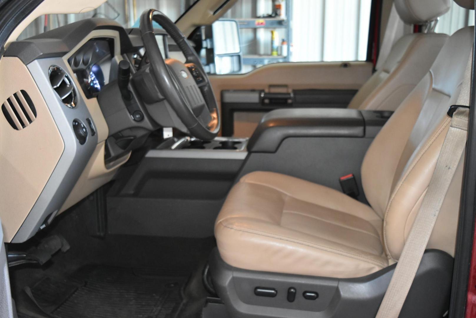 2016 Red /Tan Ford F-250 Super-Duty Lariet (1FT7W2BT2GE) with an 6.7L POWER STROKE V8 TURBO DIESEL engine, Torqshift 6-Speed Auto w/OD transmission, located at 1600 E Hwy 44, Rapid City, SD, 57703, (605) 716-7878, 44.070232, -103.171410 - Photo#8