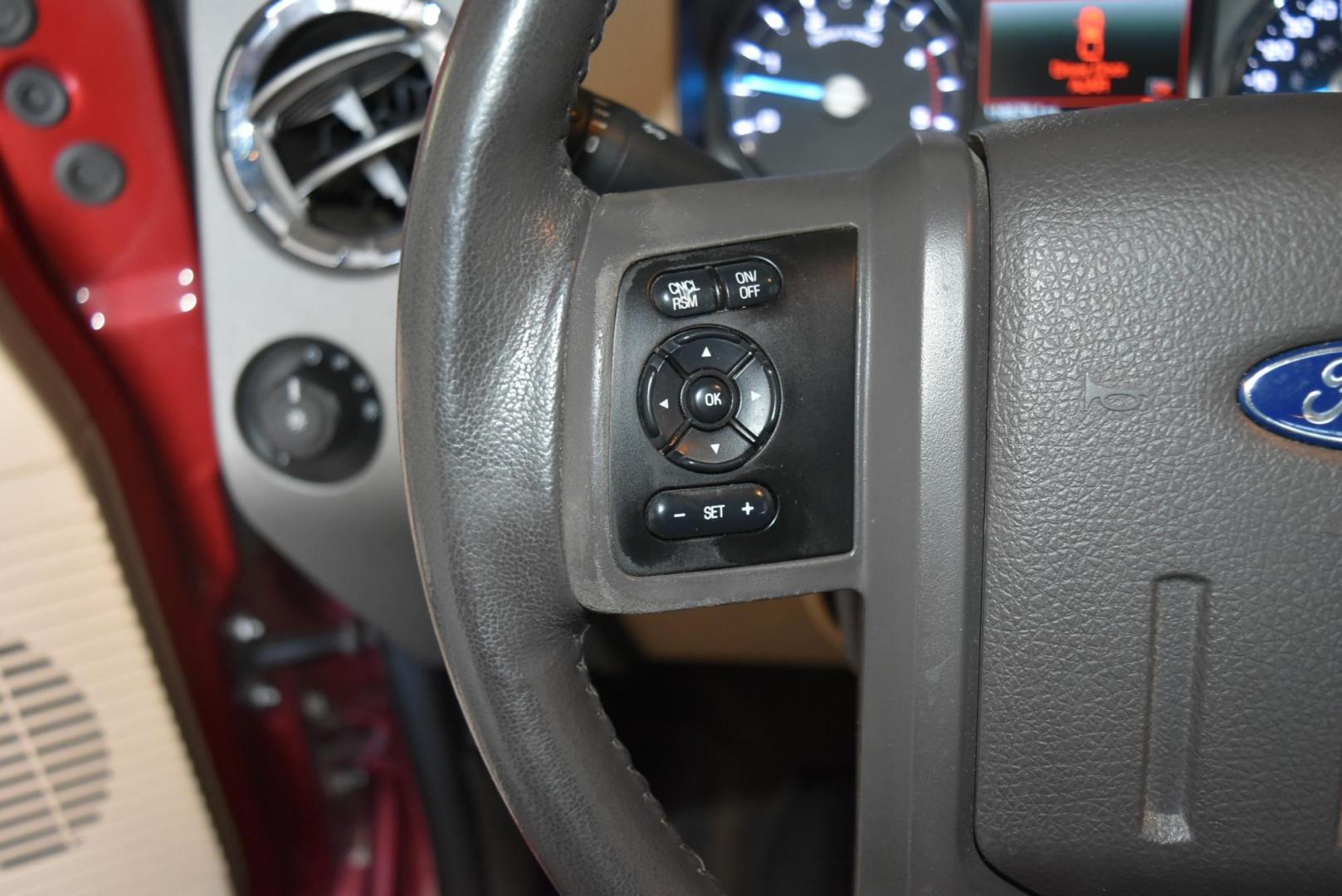 2016 Red /Tan Ford F-250 Super-Duty Lariet (1FT7W2BT2GE) with an 6.7L POWER STROKE V8 TURBO DIESEL engine, Torqshift 6-Speed Auto w/OD transmission, located at 1600 E Hwy 44, Rapid City, SD, 57703, (605) 716-7878, 44.070232, -103.171410 - Photo#17